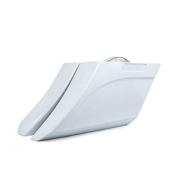 Killer Custom 7" / 5" Swoop Stretched Saddlebag Bodies for Harley 96-13 Touring  - Customhoj