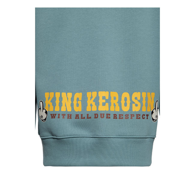 King Kerosin Bad Ass Hoodie  - Customhoj