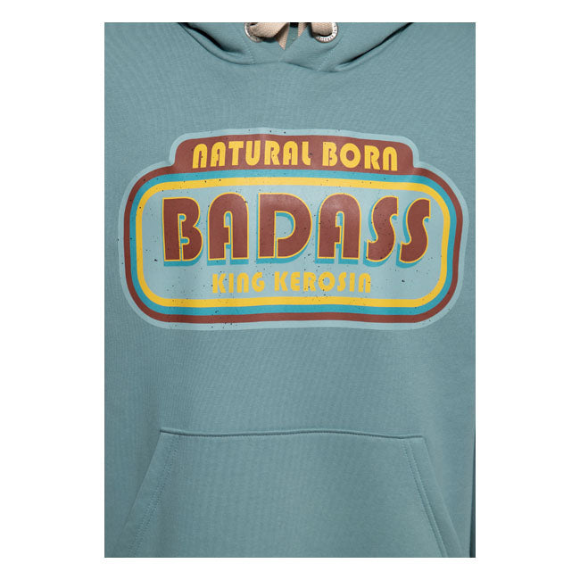 King Kerosin Bad Ass Hoodie  - Customhoj