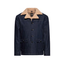 King Kerosin Jeans Jacket Dark Blue / M  - Customhoj