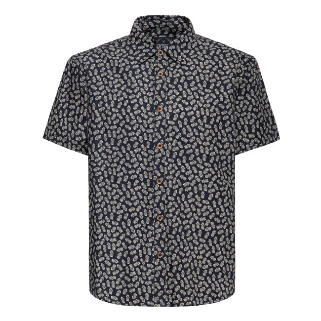 King Kerosin Pineapple Short Sleeve Shirt M  - Customhoj