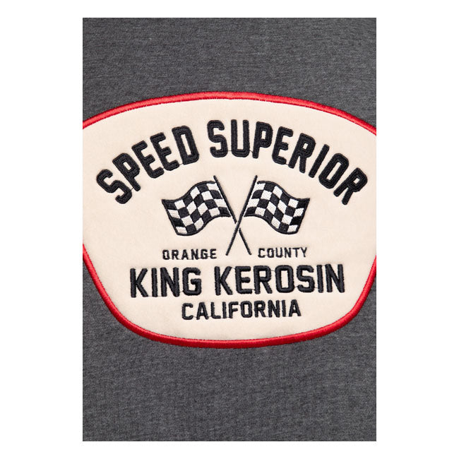 King Kerosin Speed King Zip Hoodie  - Customhoj