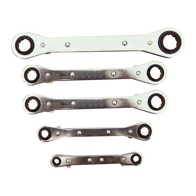 Lang Wrench Set Lang Tools Box End Wrench Set Latch-on Metric Sizes Customhoj