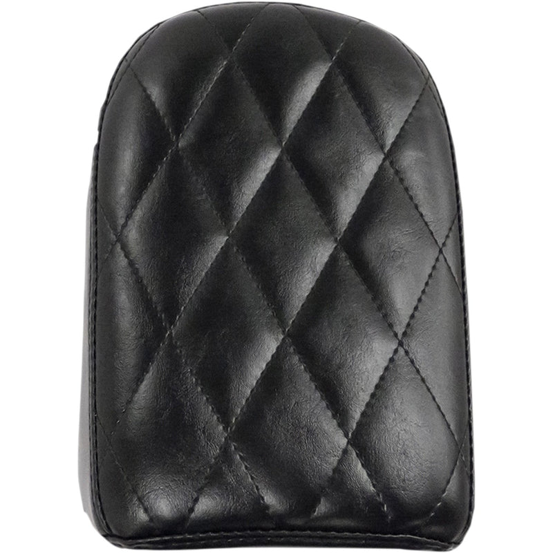 Le Pera Bare Bones Solo Passenger Seat for Harley 04-22 XL Sportster (excl. 07-09 XL Sportster) / Diamond Black / 16,5 cm (6,5")  - Customhoj