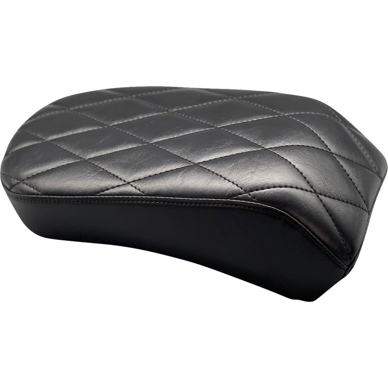 Le Pera Bare Bones Solo Passenger Seat for Harley 18-25 Softail Breakout / Diamond Black / 16,5-18 cm (6,5"-7") Tapered  - Customhoj
