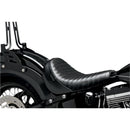 Le Pera Bare Bones Solo Seat for Harley 11-17 Softail Slim / Blackline / Pleated Black  - Customhoj