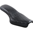Le Pera Cobra 2-Up Seat for Harley 04-22 XL Sportster (excl. 07-09 XL Sportster) / Diamond Black  - Customhoj