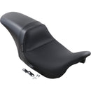 Le Pera Daytona Sport Solo Full Lenght Seat for Harley 08-25 Touring (excl. 23-25 CVO; 24-25 Road Glide / Street Glide) / Basketweave Black  - Customhoj