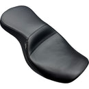 Le Pera Outcast 2-Up Seat for Harley 23-25 Touring CVO Road Glide / CVO Street Glide / Black / Without backrest  - Customhoj