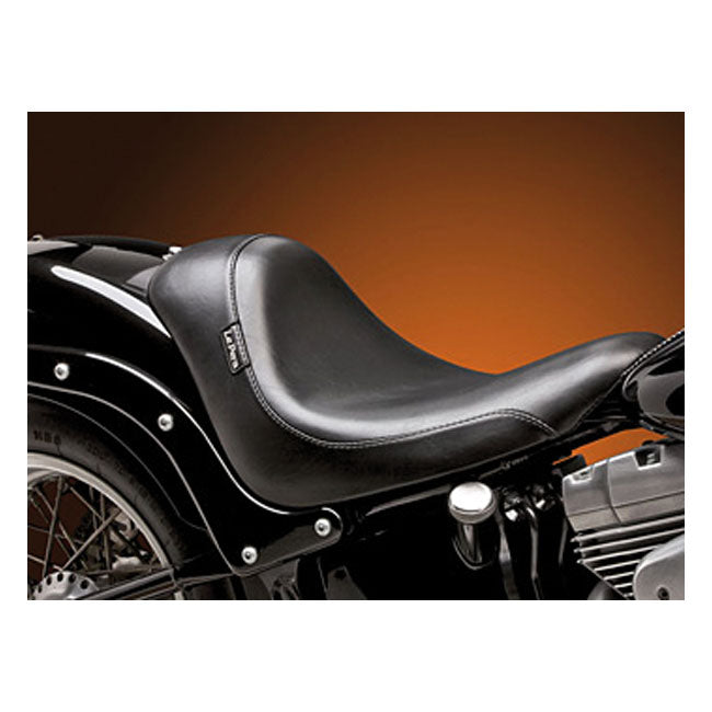 Le Pera Silhouette Deluxe Solo Seat for Harley 00-07 Softail Deuce / Black  - Customhoj