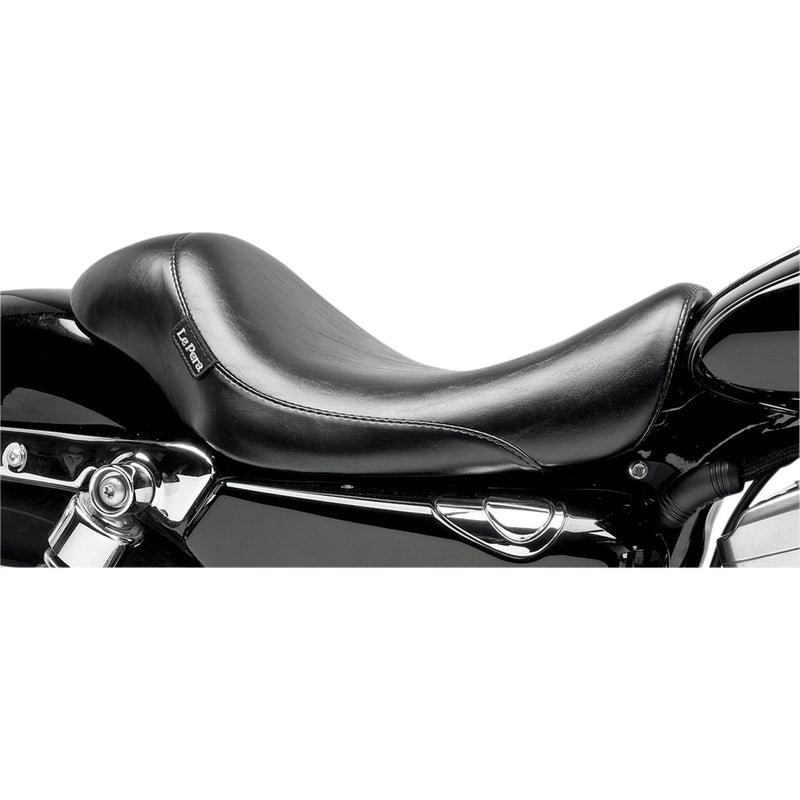Le Pera Silhouette Solo Seat for Harley 07-09 XL Sportster with 17 liter tank / Black  - Customhoj