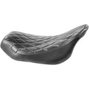 Le Pera Streaker Solo Seat for Harley 08-25 Touring (excl. 23-25 CVO; 24-25 Road Glide / Street Glide) / Diamond Black  - Customhoj