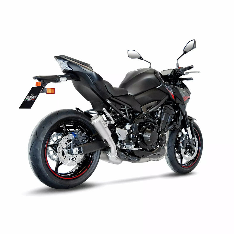 LeoVince LV-10 Slip-On Muffler for Kawasaki 20-24 Z 900 (Stainless steel muffler) (ECE-approved) (15239)  - Customhoj