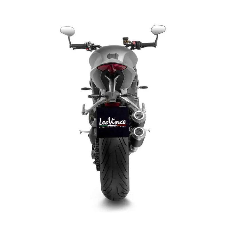 LeoVince LV-10 Slip-On Muffler for Triumph