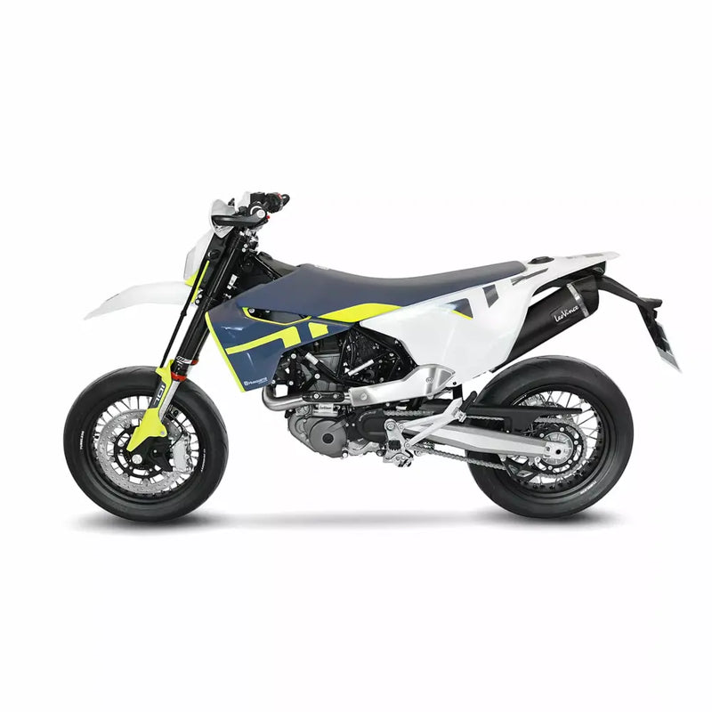 LeoVince Nero Exhaust System for Husqvarna 17-24 701 Enduro / Supermoto (Black stainless steel muffler) (ECE-approved) (14075K)  - Customhoj