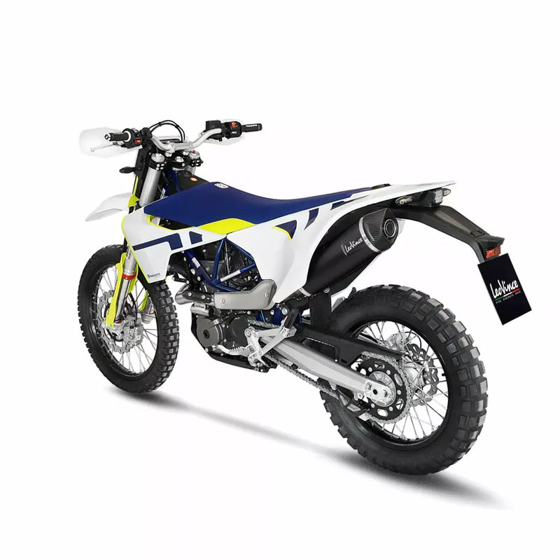 LeoVince Nero Exhaust System for Husqvarna 17-24 701 Enduro / Supermoto (Black stainless steel muffler) (ECE-approved) (14075K)  - Customhoj