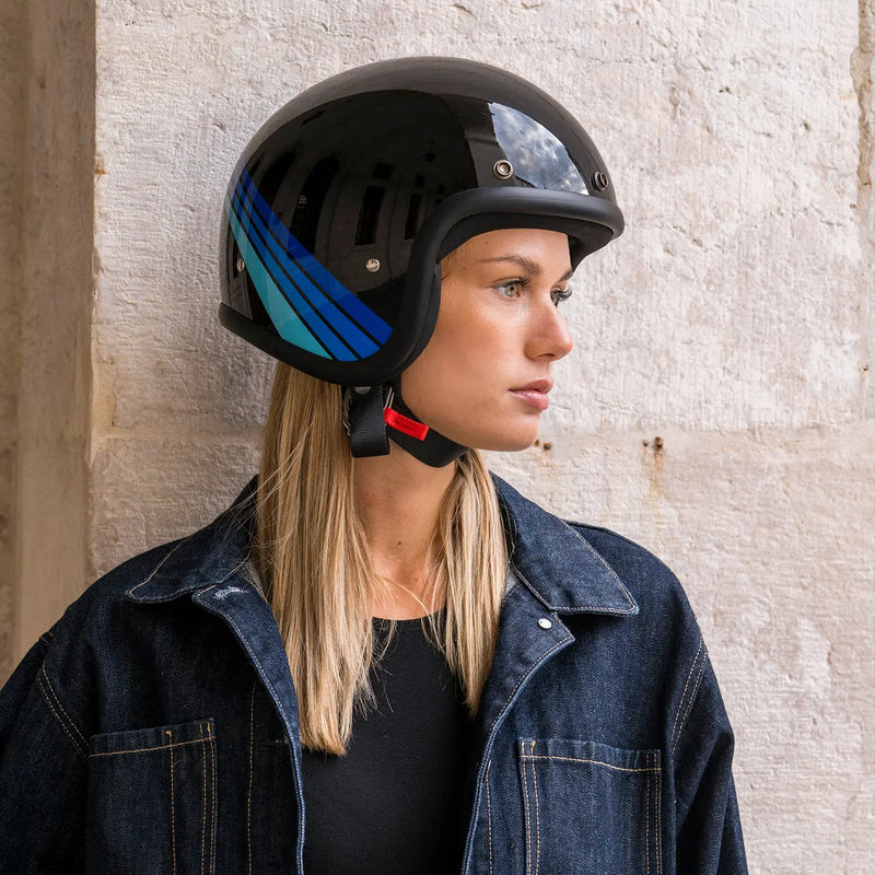 DMD Retro Custom åben motorcykelhjelm