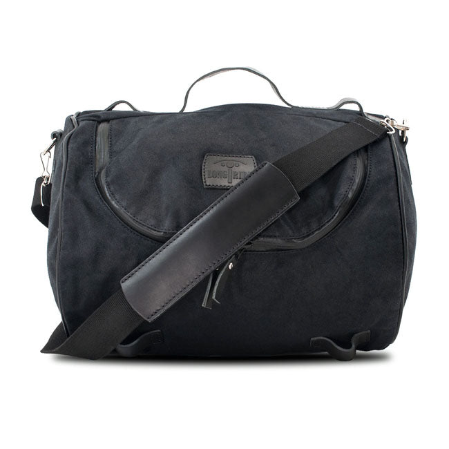 Longride Small Traveler Motorcycle Duffle Bag Black  - Customhoj