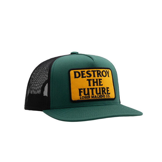 Loser Machine Destroy Trucker Cap Green