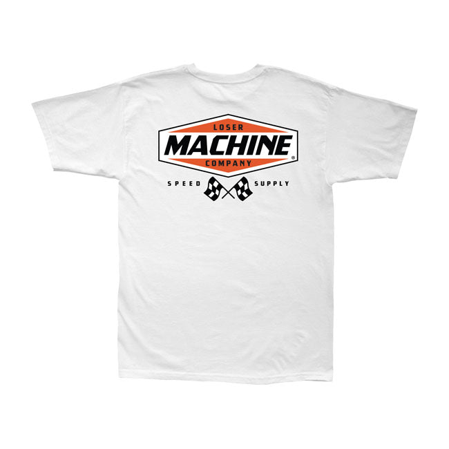 Loser Machine Overdrive T-Shirt White / S