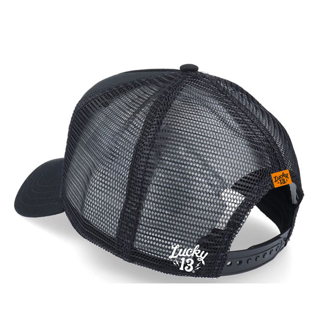 Lucky 13 Cramp Oval Trucker Hat