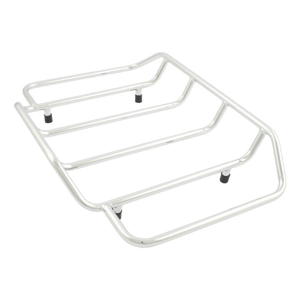 MCS Tour-Pak Chrome Luggage Rack for Harley 87-25 Touring (Replaces OEM: 53665-87)  - Customhoj