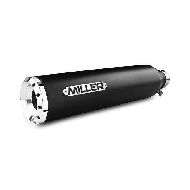 Miller Matador Euro 3/4 Exhaust System for Kawasaki 14-16 Vulcan S (Euro 3) / Matte Black / Straight Polished  - Customhoj