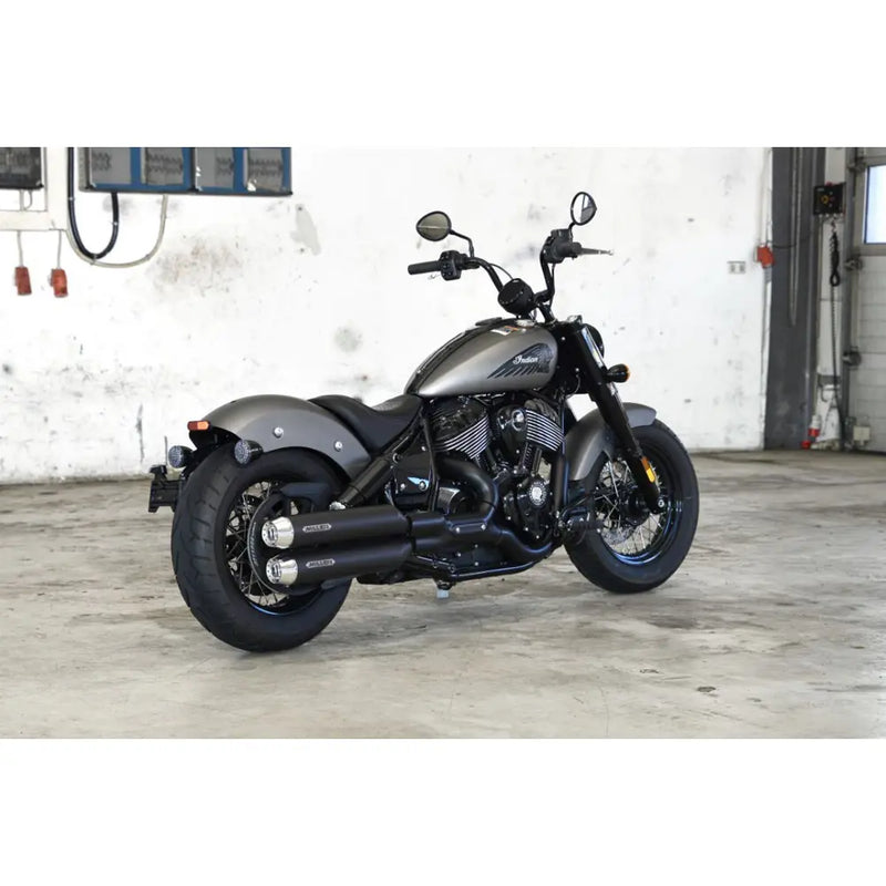 Miller Omaha Euro 5 Slip-On Mufflers for Indian  - Customhoj