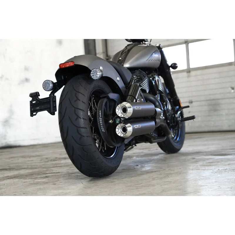Miller Omaha Euro 5 Slip-On Mufflers for Indian  - Customhoj