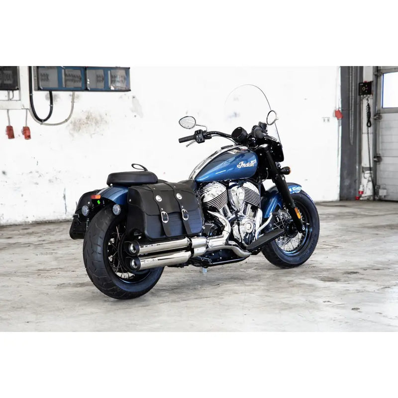 Miller Omaha Euro 5 Slip-On Mufflers for Indian  - Customhoj