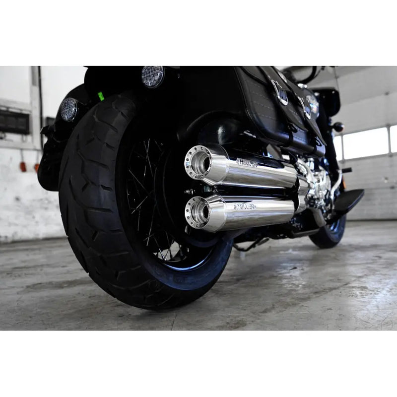 Miller Omaha Euro 5 Slip-On Mufflers for Indian  - Customhoj