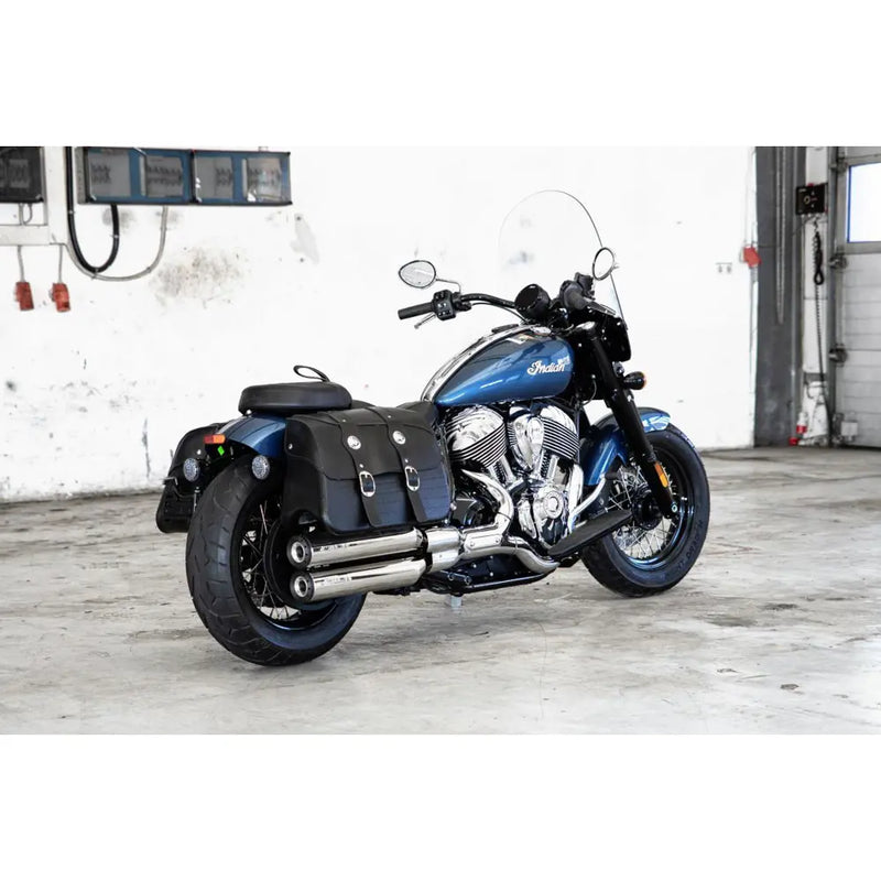 Miller Omaha Euro 5 Slip-On Mufflers for Indian  - Customhoj