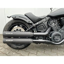 Miller Yuma Euro 3/4/5 Slip-On Mufflers for Indian  - Customhoj