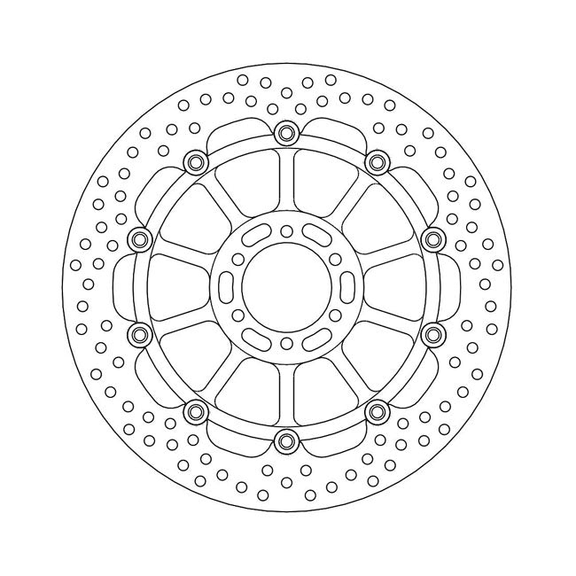 Moto-Master Brake Disc Ducati 748 Biposto 95-03 Moto-Master Halo Front Right Brake Disc for Ducati Customhoj