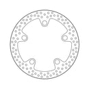Moto-Master Brake Disc Honda CB 1100 (cast wheels) 10-14 Moto-Master Halo Front Left Brake Disc for Honda Customhoj