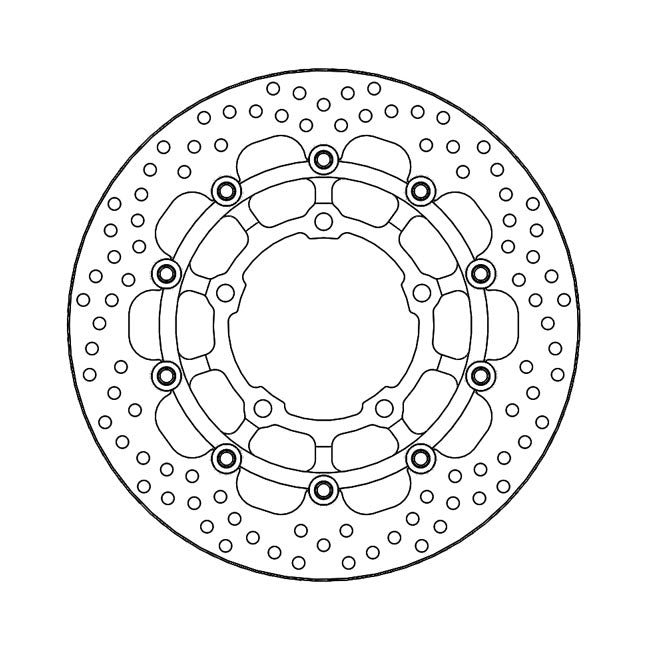 Moto-Master Brake Disc Honda CB 650 R 19-22 Moto-Master Halo Front Left Brake Disc for Honda Customhoj