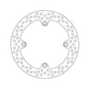 Moto-Master Brake Disc Suzuki V-Strom 1000 02-13 Moto-Master Halo Rear Brake Disc for Suzuki Customhoj