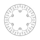 Moto-Master Brake Disc Yamaha BT 1100 Bulldog 02-06 Moto-Master Halo Rear Brake Disc for Yamaha Customhoj