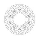 Moto-Master Brake Disc Yamaha Fazer 800 10-16 Moto-Master Halo Front Right Brake Disc for Yamaha Customhoj
