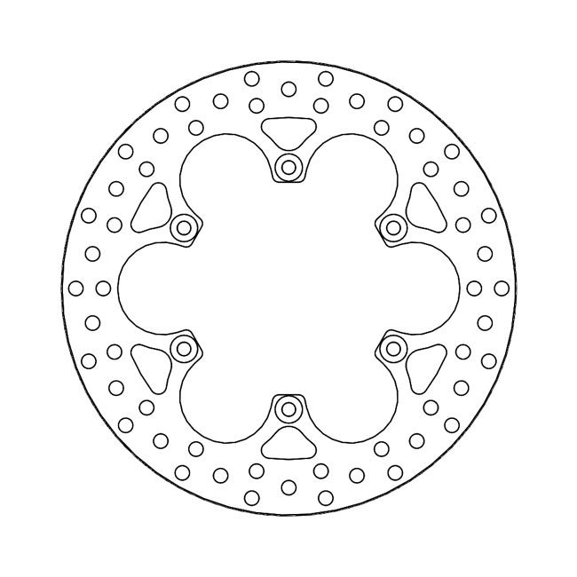 Moto-Master Brake Disc Yamaha FJ 1100 84-87 Moto-Master Halo Front Left Brake Disc for Yamaha Customhoj