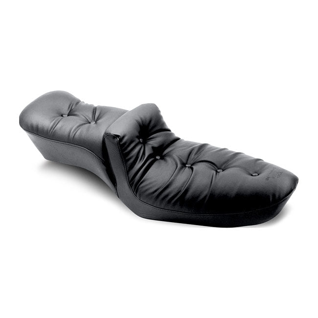 Mustang Duke 2-Up Seat for Harley 96-03 XL Sportster with 7.9 / 12.5 liter tank / Regal  - Customhoj