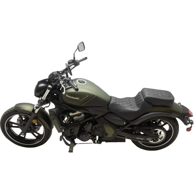 Mustang Squareback / Fastback Passenger Seat for Kawasaki  - Customhoj