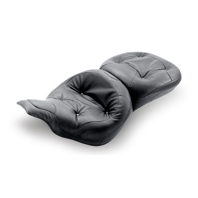 Mustang Standard Touring 2-Up Seat for Harley 97-07 Touring Electra Glide / Road Glide / Regal  - Customhoj