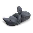 Mustang Super Touring 2-Up Seat with Backrest for Harley 08-25 Touring (excl. 23-25 CVO; 24-25 Road Glide / Street Glide) / Regal  - Customhoj