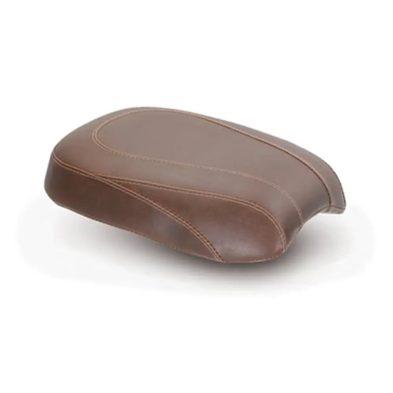 Mustang Tripper Passenger Seat for Harley 06-10 Softail Standard / Custom / Night Train / Springer / Brown / Plain  - Customhoj