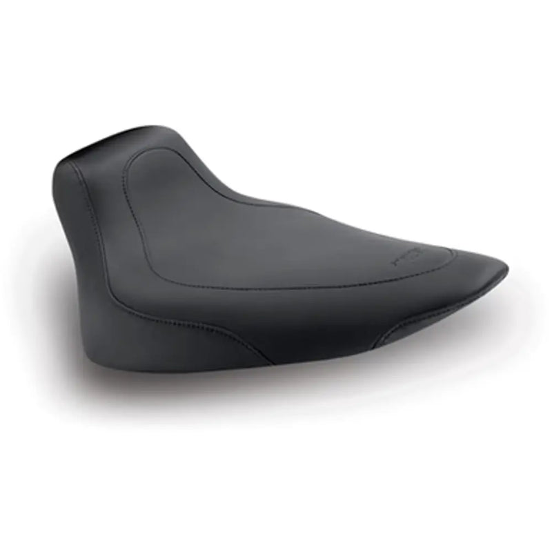 Mustang Tripper Solo Seat for Harley 08-17 Softail Heritage / Deluxe / Black / Plain  - Customhoj