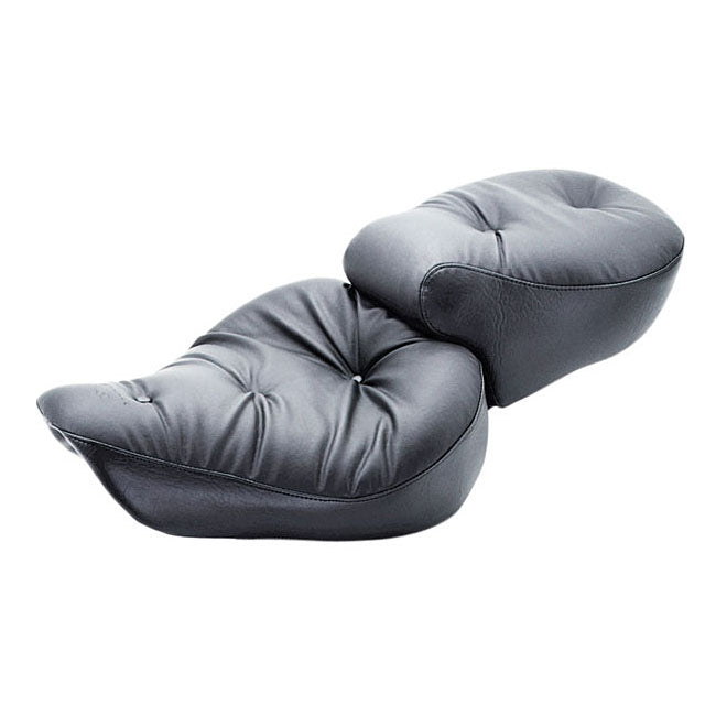 Mustang Wide Touring 2-Up Seat for Harley 06-17 Dyna (excl. 14-17 Fat Bob) / Regal  - Customhoj