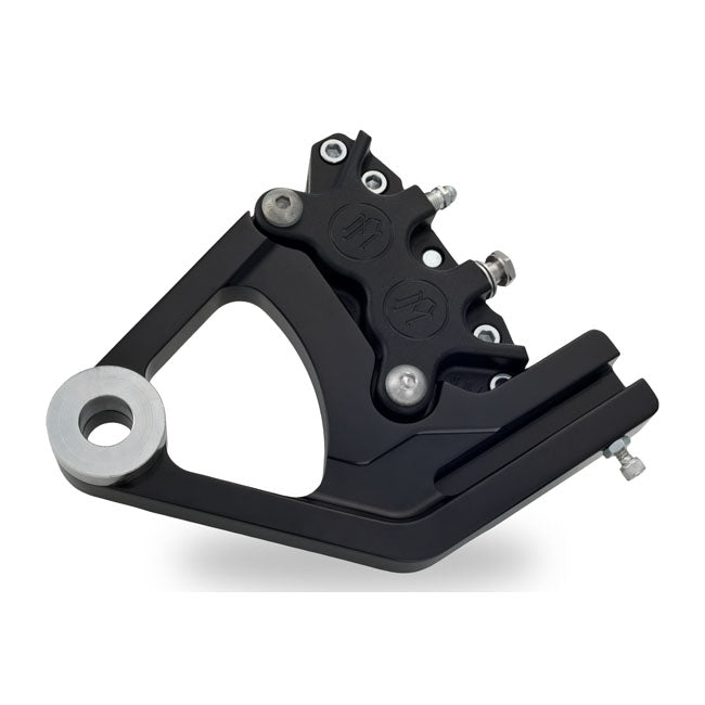 Performance Machine Caliper Mount 00-06 Softail (excl. models with 200 rear tire) / Black Performance Machine 125x4R Brake Caliper Rear Bracket Customhoj