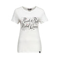 Queen Kerosin Rock'n Roll Queen T-Shirt Off White / XS