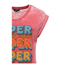 Queen Kerosin Super Cutie T-Shirt Washed  - Customhoj